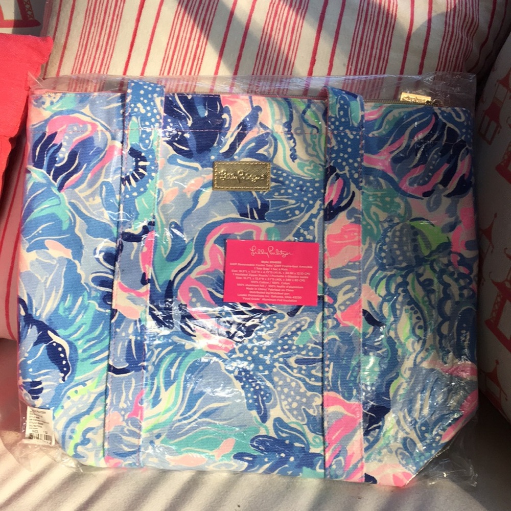 Lilly Pulitzer Tote Cooler Computer Baby Bag